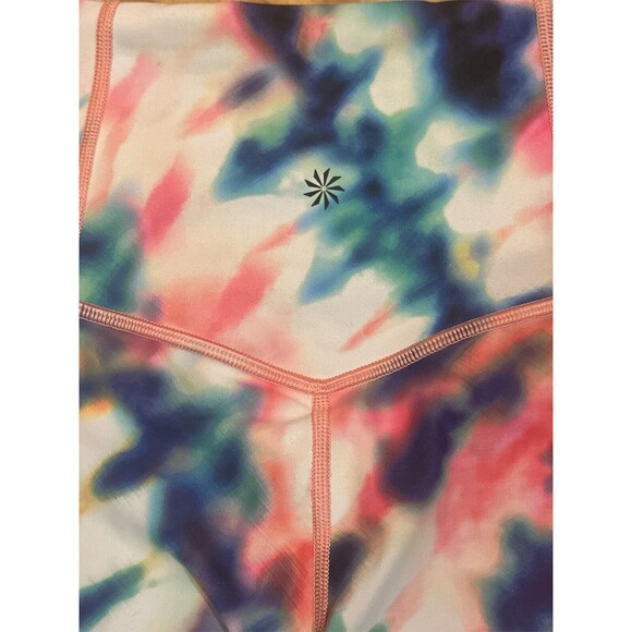 Athleta Elation Tie Dye 7/8 tight Leggings Size Small EUC - Picture 4 of 7